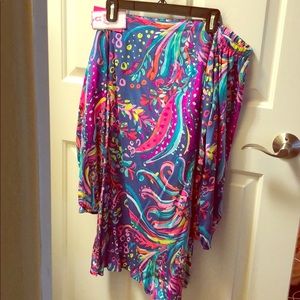 Lilly Pulitzer off the shoulder dress size Medium
